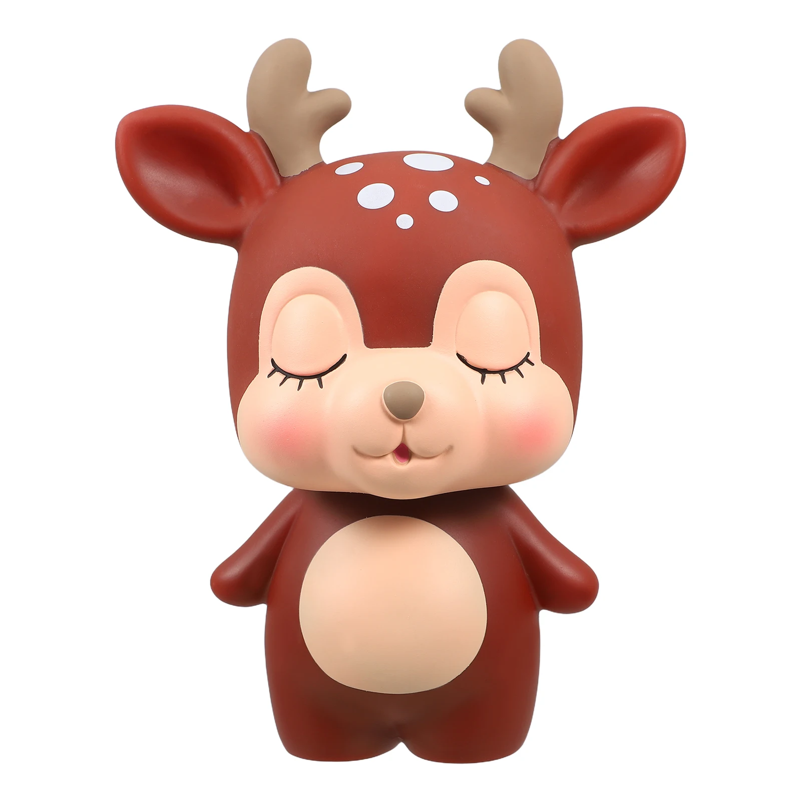 

Cute Deer Coin Bank For Adults Plastic Piggy Bank Saving Box Decorative Room Gift Accept All Coins Quarters Pennies Nickels