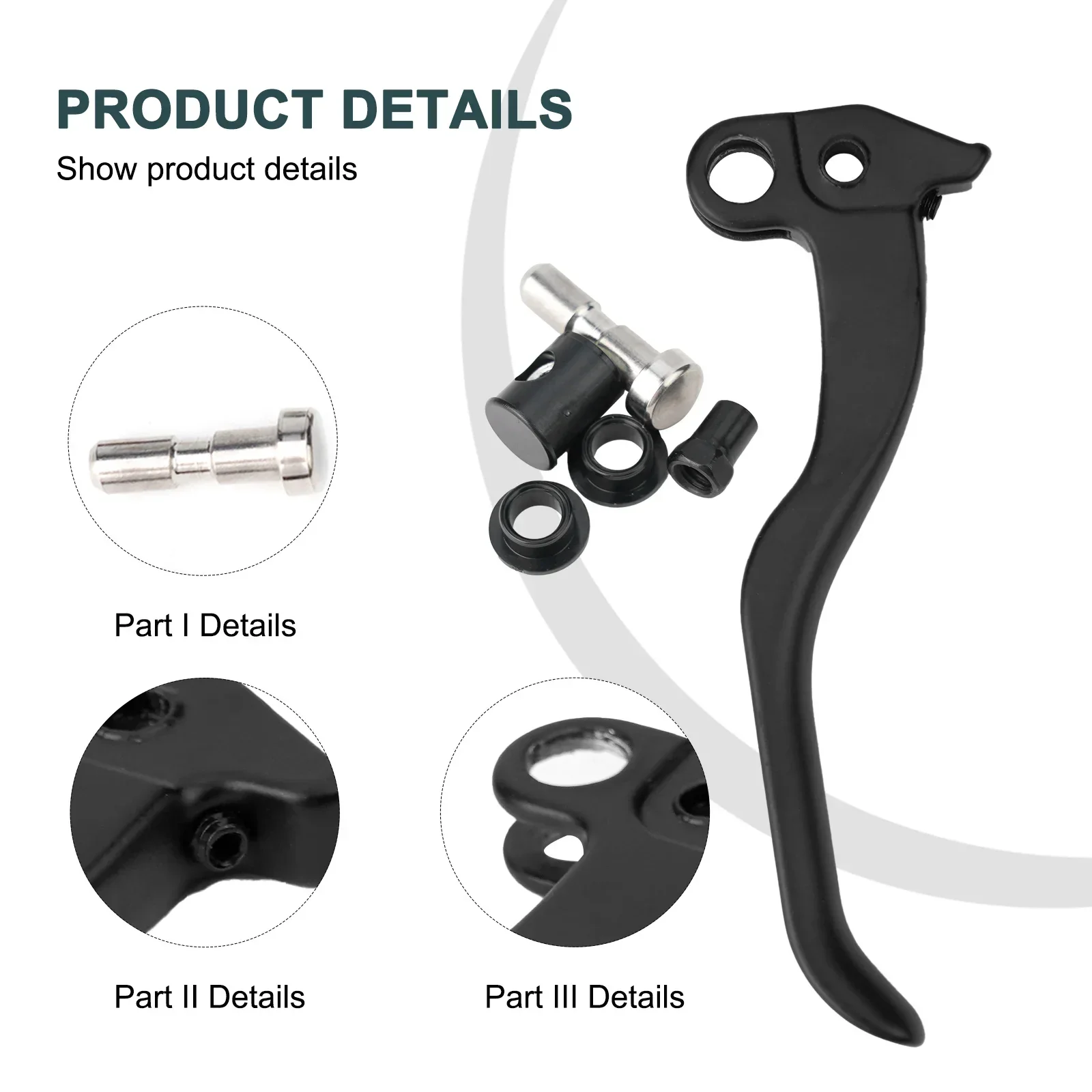 Hydraulic Brake Only Left and Right Usable For XOD Brake Handle Pull Rod Power Off Oil Brake Disc Brake Pump Brake Handle