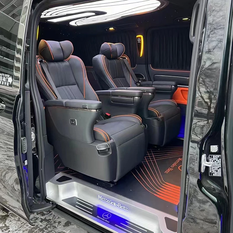 RV Swivel Seat, VIP Luxury Auto Car Captain Seat for Conversion MPV VAN RV for Sprinter V250 VITO V Class