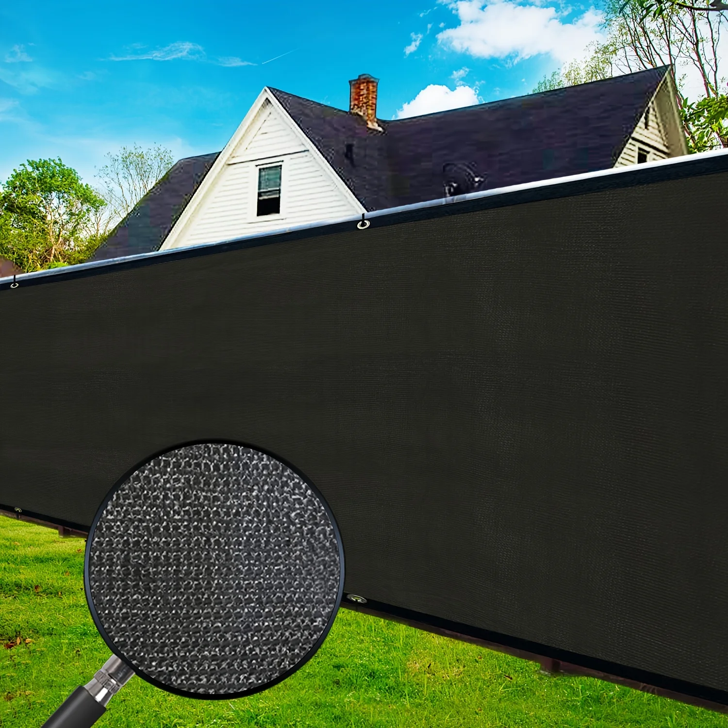 【شبكة مظلة خارجية ذات هيكل معزز】تعتمد خياطة متعددة الخيوط مع نقاط مفاتيح معززة كظلة نباتية متينة