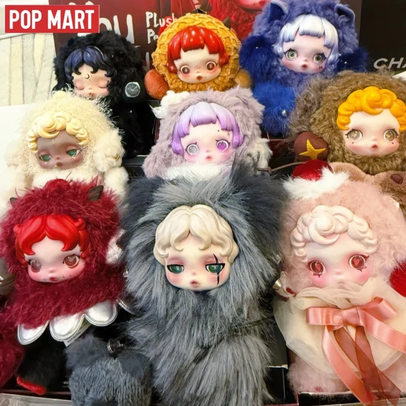 

New Authentic POPMART Skullpanda You Found Me ！Series vinyl Blind Box Cute Pendant Decoration Toys Surprise Gift Mystery Box