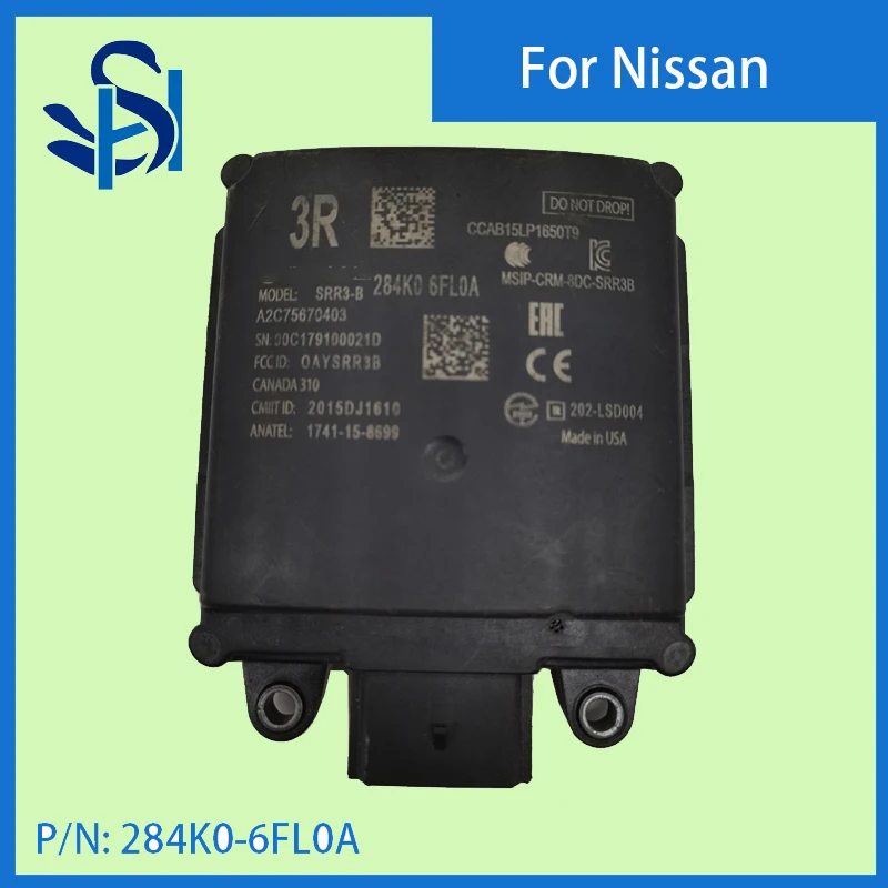 

284K0 6FL0A BSM Blind Spot Monitoring Alert Radar Sensor Module 284K0-6FL0A For Nissan Rogue without Brackets