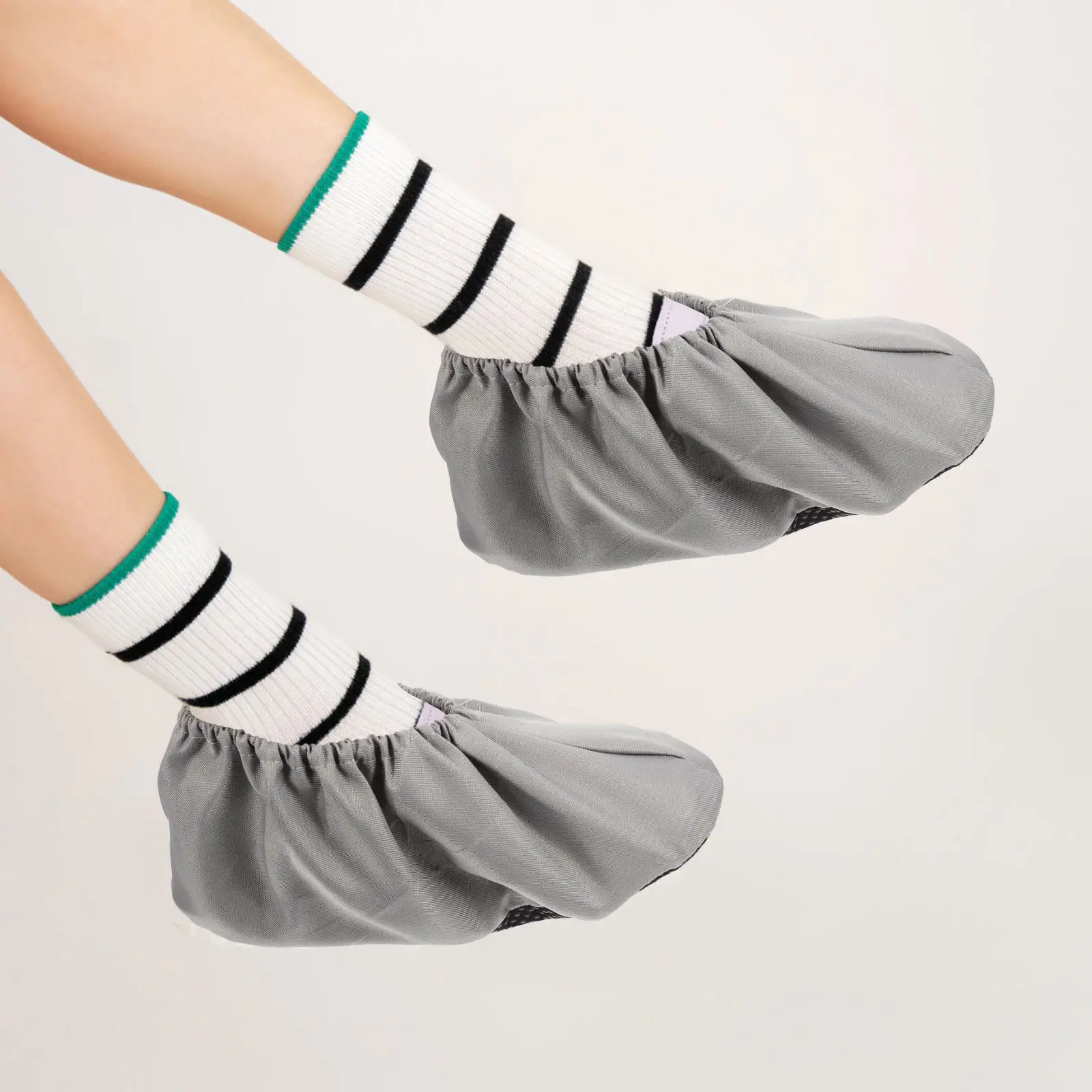 

3Pairs Non-Skid Washable Shoe Covers Cloth Shoes Protector Durable Practical Home Plant Use Shoe Covers Shoes Cover