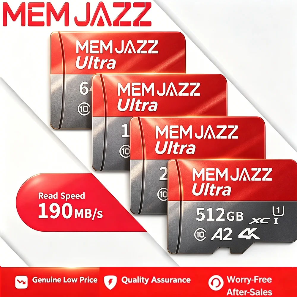 2026 New 128GB 256GB Micro SD Card Class 10 UHS-I U3 V30 Memory Card for Samsung Galaxy Xiaomi Huawei Phones