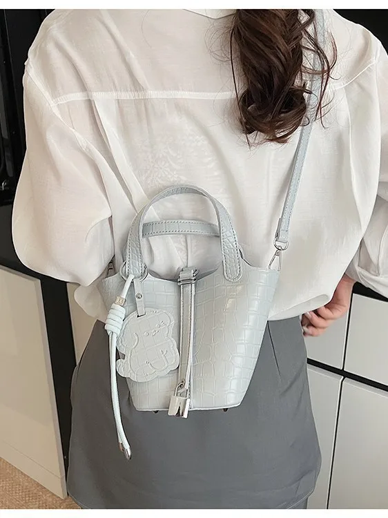 

2025 Mini Top Handle Bag, Small Crossbody Purse for Women, Shoulder Carry Accessory, Day to Night Tote, Textured Sling Bag