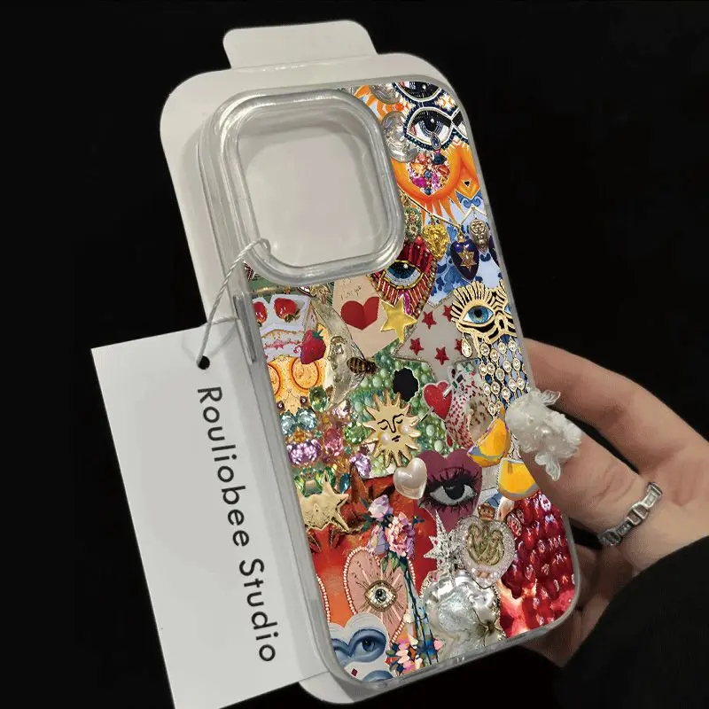 Abstract Succubus Phone Case for Oppo A3x A3 A60 A79 A78 A98 A58 A38 A18 A57 A76 A17 A71 A94 A16 A15 A93 A31 4G 5G Cover