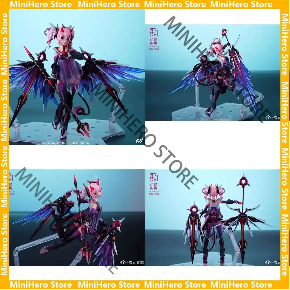 

In Stock Original Fatagne The Alien Witch 1/12 PVC Mobile Suit Girl Action Figure Sci-Fi Collectible