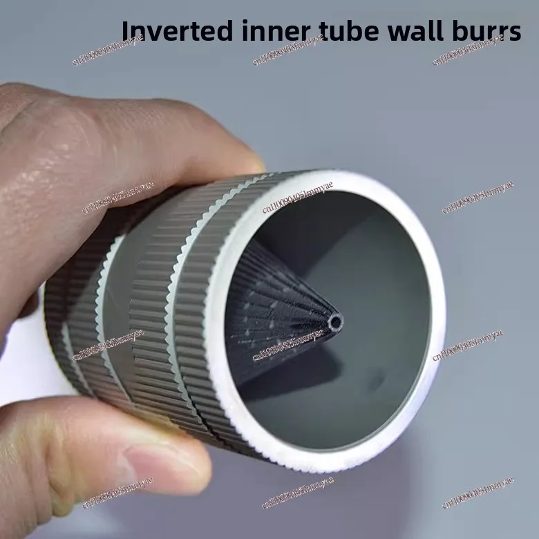 Copper tube chamfer trimming scraper hand stainless steel tube inner and outer chamfering device