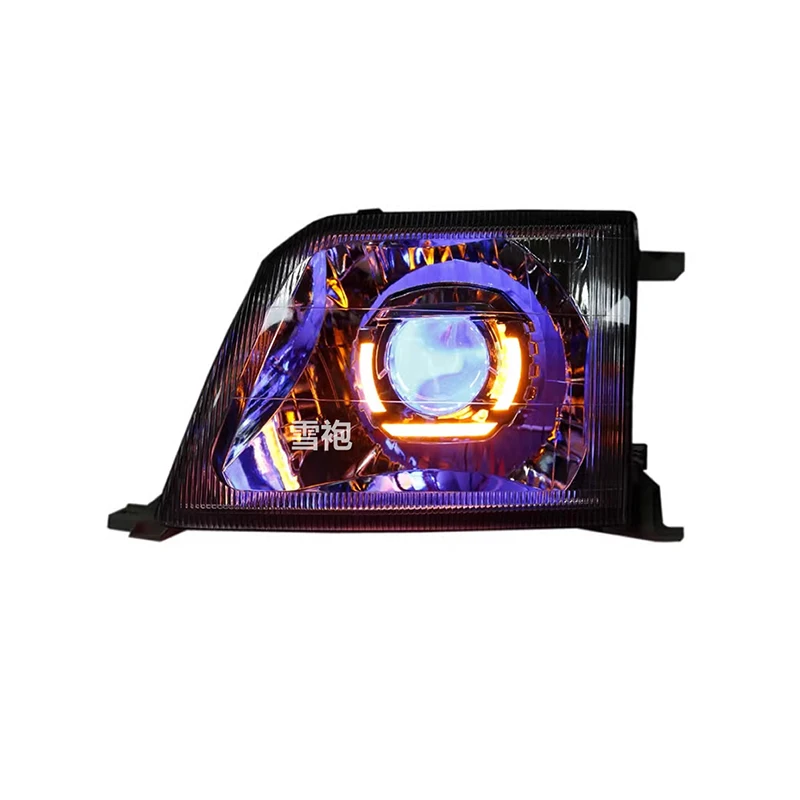 Customized Full LED Headlights For Toyota Prado LC95 Bi-xenon Projector Lens Front Lamps With DRL