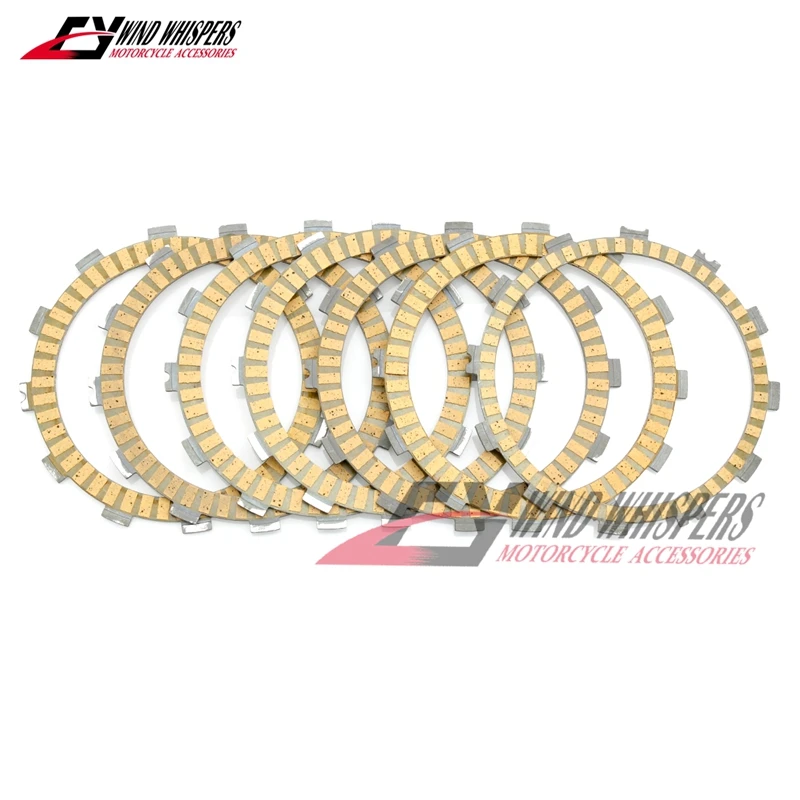 Friction Clutch Discs plates Set For Suzuki SFV 400 600 SFV400 SFV650 Gladius DL650 DL 650 V-Strom ABS Adventure SV650 SV 650 A