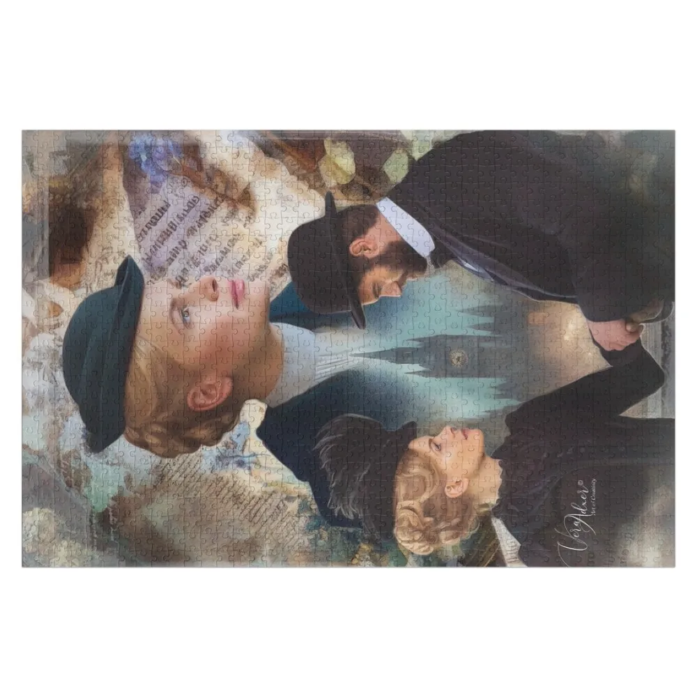 

Детская игрушка-пазл «Скарлет и Герцог», деревянный подарок на заказ, деревянный пазл с именем, персонализированный подарок для ребенка