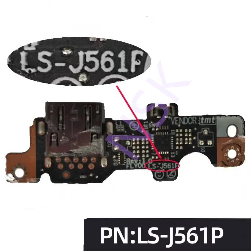 

Original LS-J561P FOR Lenovo Legion 7-15imh05 81yt USB Board Switch Board PC Board 100% Test Ok