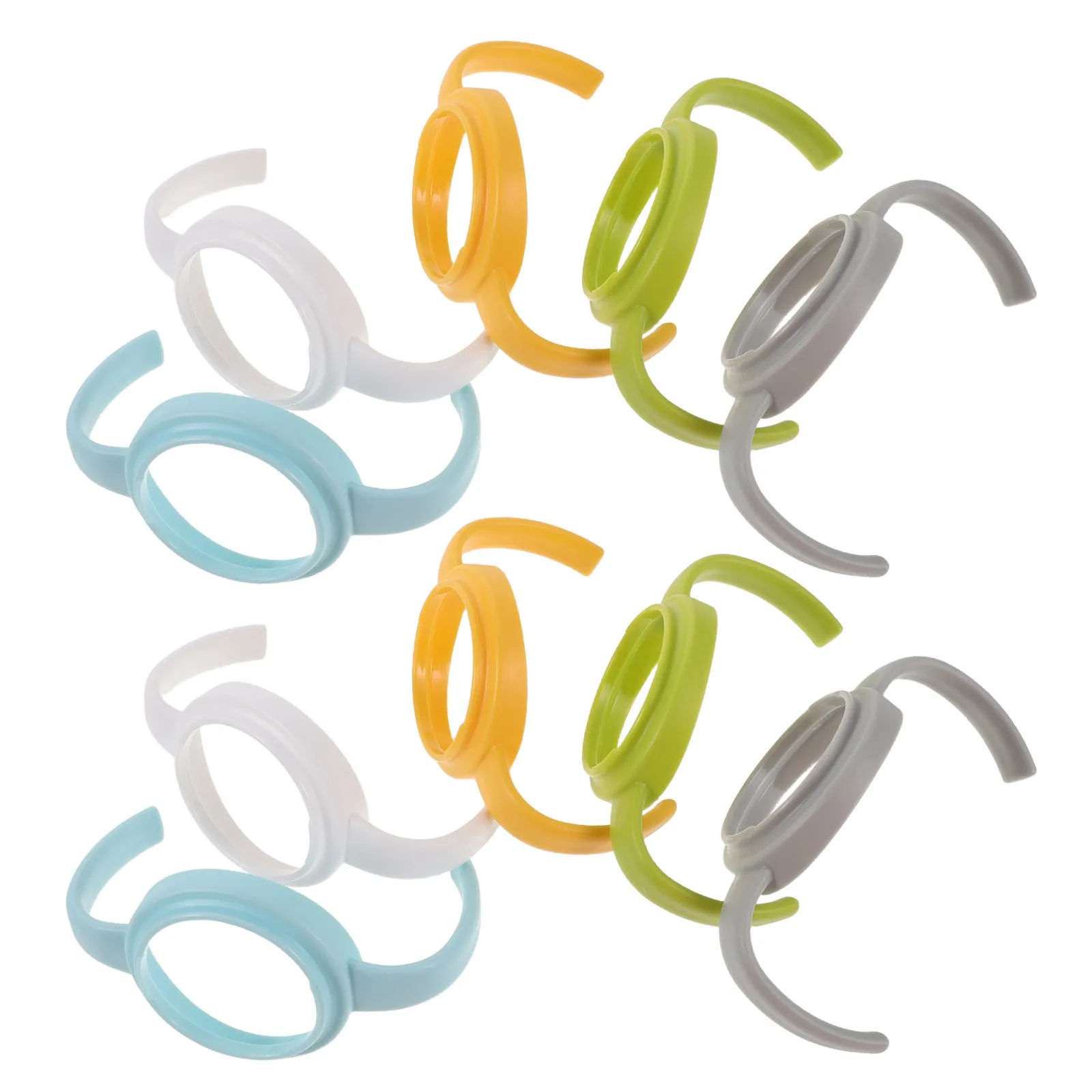 

10 шт. пластиковых ручек для детских бутылочек с широким горлышком, съемные ручки для стаканчиков-поильников для кормления малышей