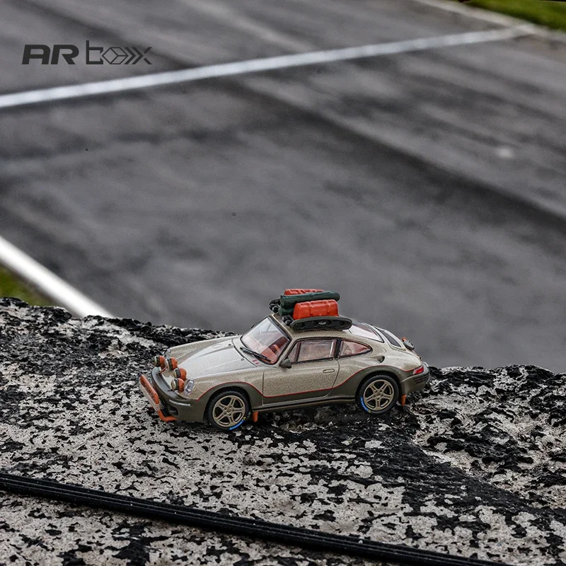 Modelo de coche 1:64 RUF Rodeo Concept, prototipo de coche 2020, modelo de coche fundido a presión de aleación, pieza de decoración de habitación de colección para niños, regalo de vacaciones.