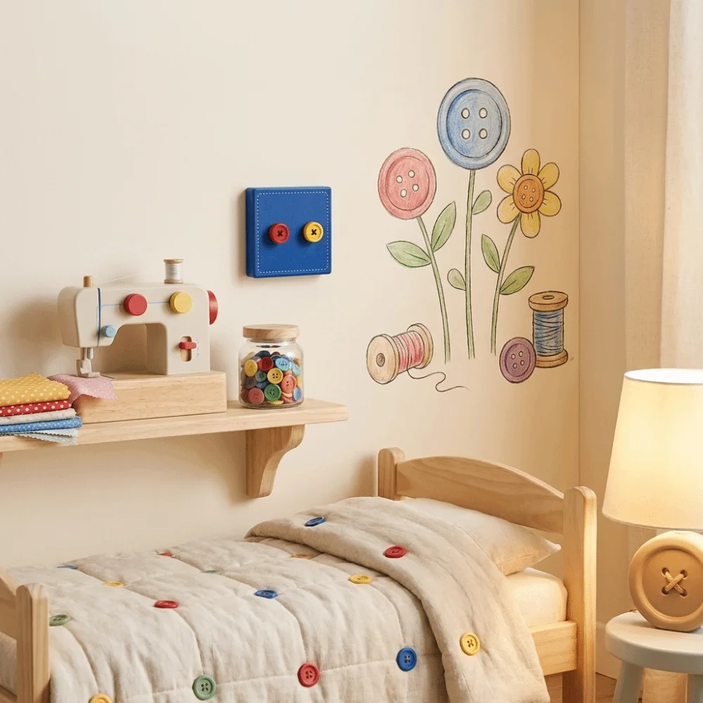 Wall Switch Accessories 1/2/3 Gang Switch Cover 3D Printed Decorative Switch Protector Creative Retro Switch Panel Living Room