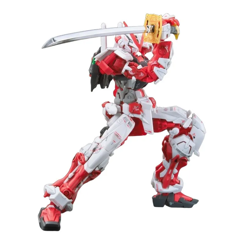 Bandai Original RG Standard Version 19 Gundam Astray Red Frame Anime Action Figure Assembly Model Toys Gifts For Childre