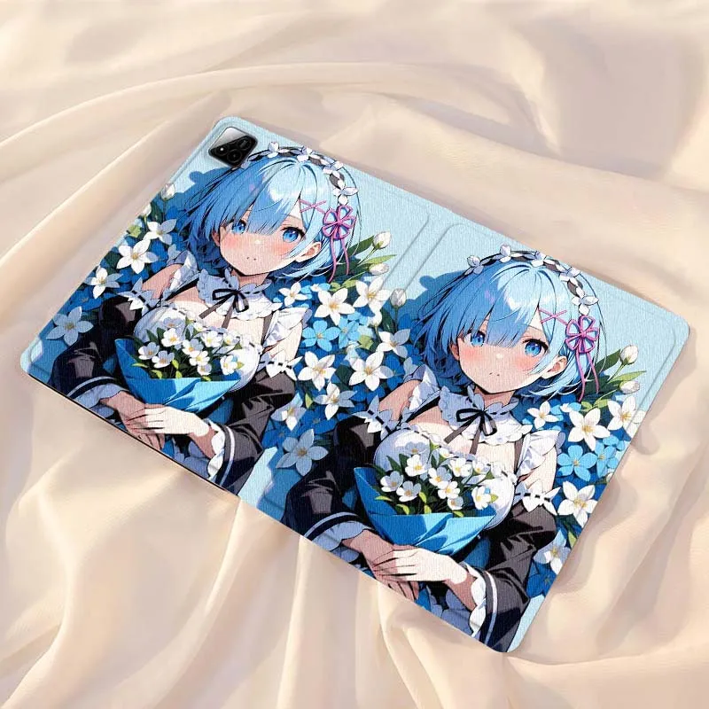 

R-Re Z-ZEROS Anime Art For Xiaomi Redmi Mi Pad 4 5 6 7 8 K SE Mini Pro Plus Max 10.1 11.2 inch Tablet Case