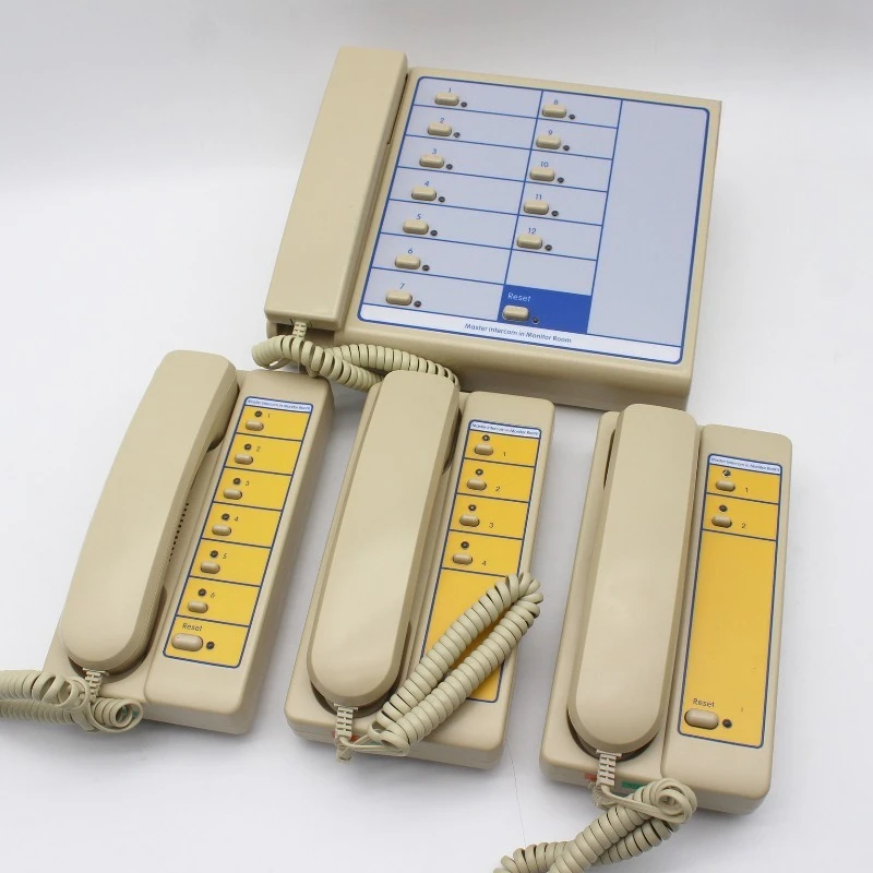 Elevator Monitoring Room Intercom Host Compatible TK-T12 NKT Series Intercom System Accessories