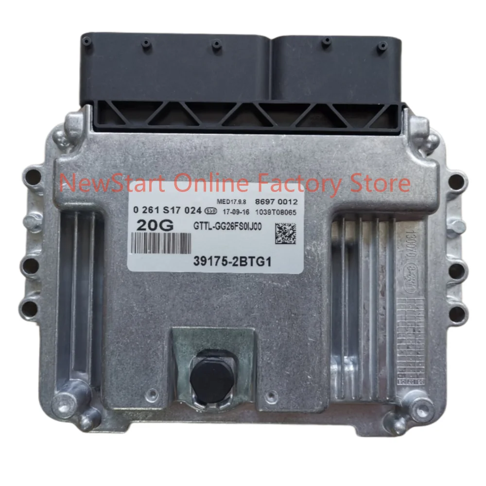 39175-2BTG1 20G New ECU Original Car Engine Computer Board Electronic Control Unit Fit for Hyundai-MED17.9.8 0261S17024