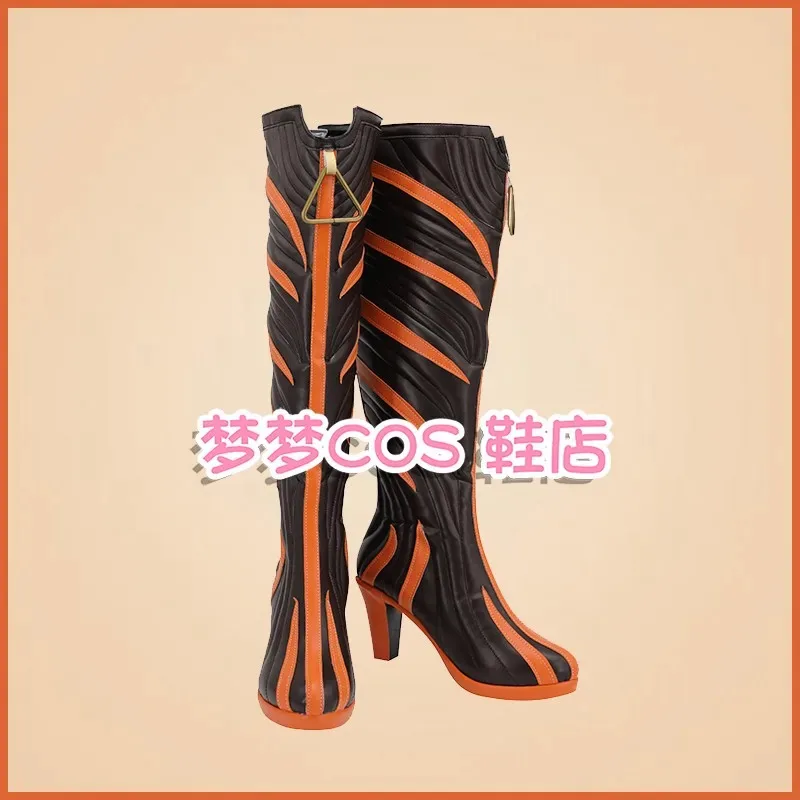 Apex Legends Loba Cosplay Shoes Custom Costume Long Boots