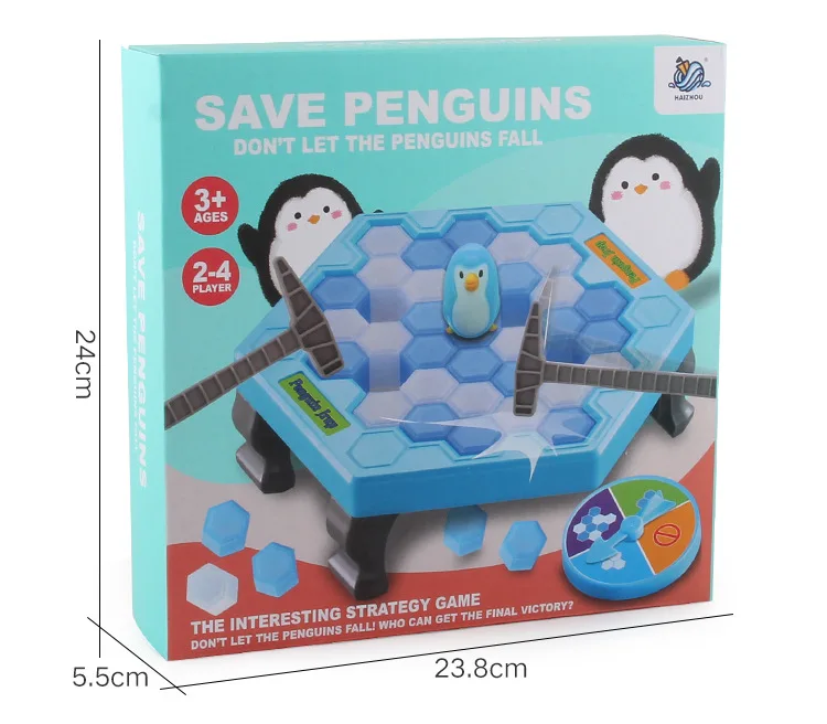 Pinguin-Eisbrecher-Tischspiel, interaktives Puzzle-Spielzeug für Eltern und Kinder, Partyspiel für Kinder, Familienspiele, Geburtstagsgeschenk-Spielzeug – Detail 11