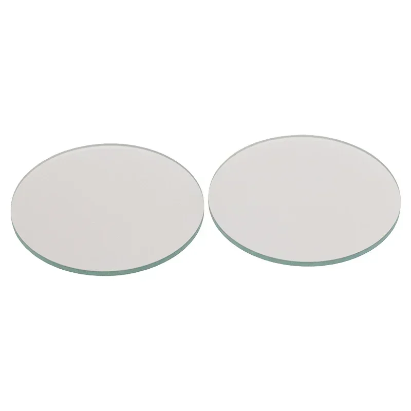 High Precision Round ITO Conductive Glass for Laboratory Use 10mm * 1.1mm 7-10 Ohms Resistance