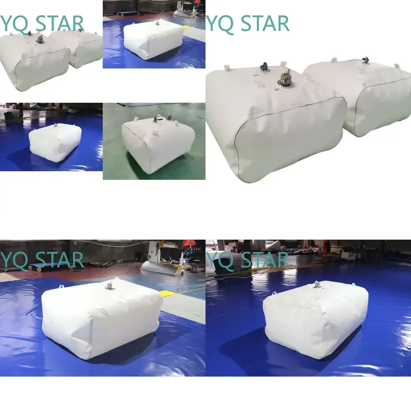 Custom White Thickened TPU Polyester Large Capacity Collapsible Oil Storage Bag Portable Removable Car Oil Bladder
