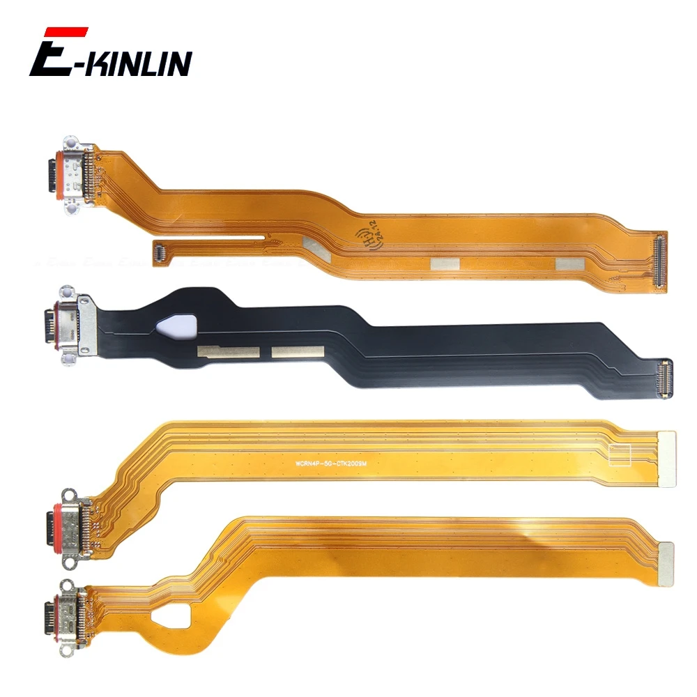 Charger Dock USB Charging Port Plug Board Mic Flex Cable For OPPO Reno 7 8 Pro Plus Lite SE Z T Parts