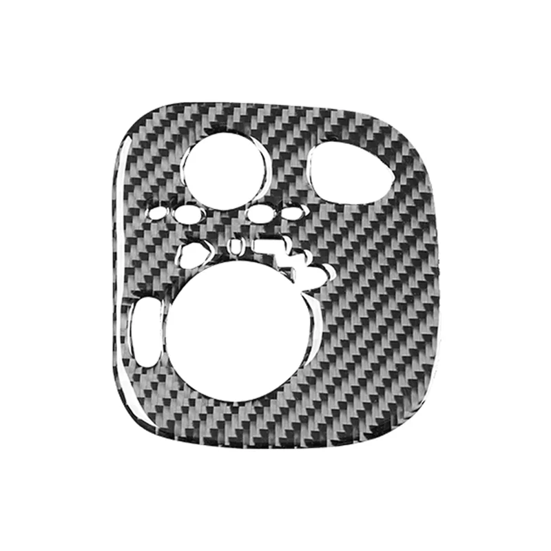 

Carbon Fiber LHD For Mercedes Benz C Class W203 2005-2007 Headlight Switch Button Panel Cover Trim Interior Accessories