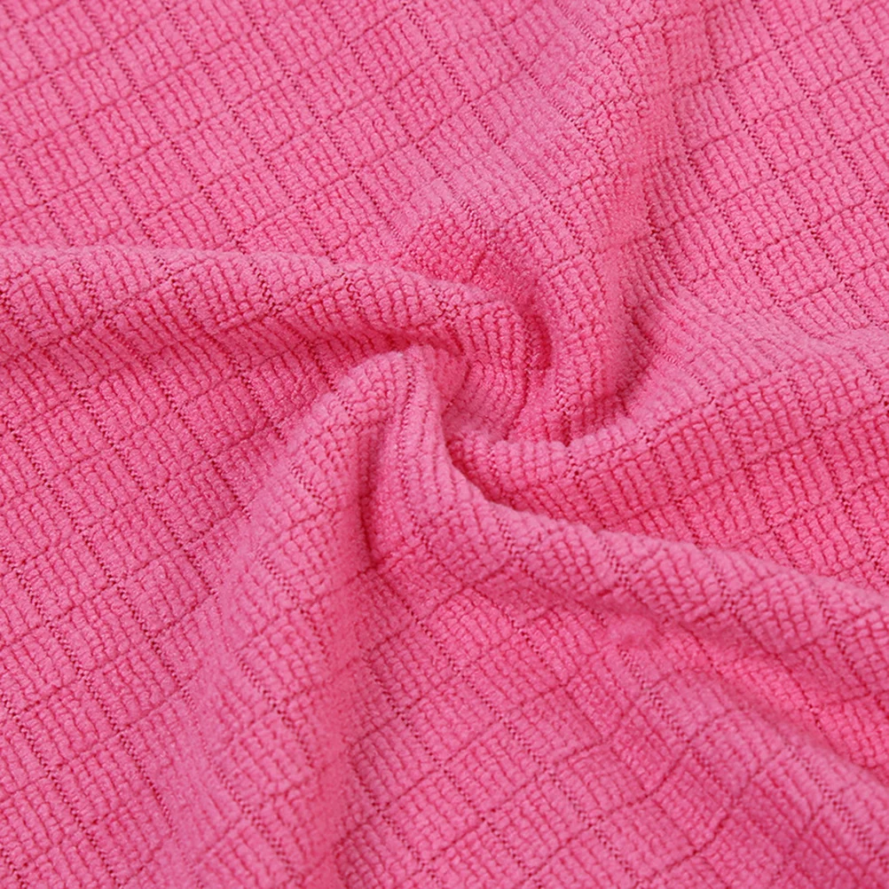 

4Pcs Cleaning Cloth Superfine Fiber Grid Design Absorbent Quick Dry Kitchen Scouring Pad for Dishes Fruits Washing Household Use