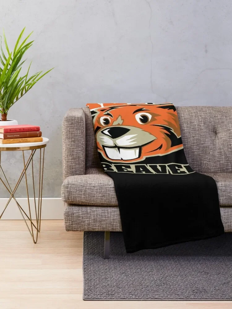 Caltech Beavers Throw Blanket Sofa Quilt warm winter Baby Furrys Blankets