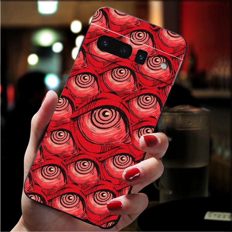 حافظة لهاتف جوجل بيكسل 10 برو XL 9 برو XL 9A 8 7 6 برو بيكسل 8A 7A 6A بكسل 8 7 6 5 رعب أنيمي آرت #2