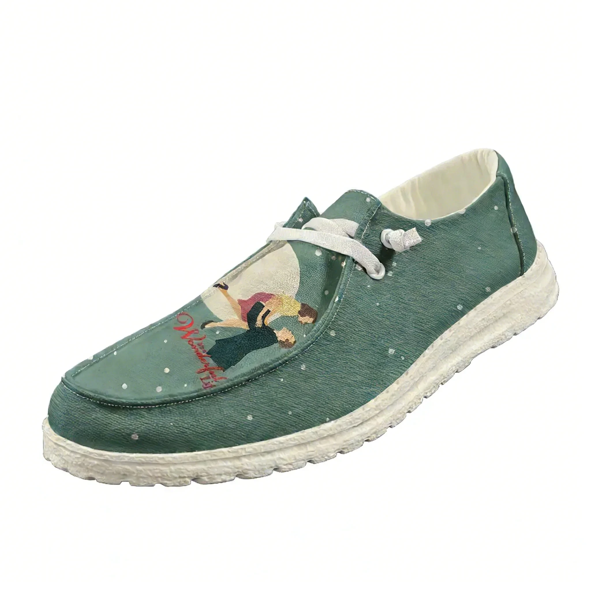 

It's A Wonderful Life Mens Womens Breathable Flat Footwear Indoor Outdoor Lightweight Personalized Fashion Pattern Custom Shoes