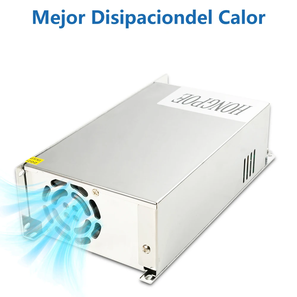 500W 600W 1000W 1500W Einstellbares Netzteil 0-12V 15V 24V 36V 48V 60V 72V 85V 90V 110V 150V 200V 110/220V Ac zu DC Smps – Detail 9