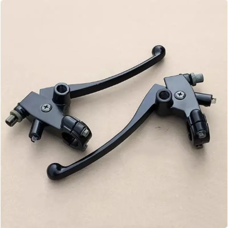 

For CG125 Motorcycle Rider Handle Modified Handle Suitable for Zhujiang/Honda Front Brake Oxhorn Clutch Mirror Seat