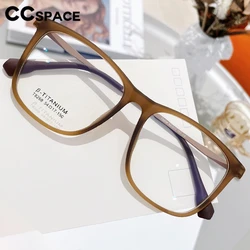 Vintage Men's Titanium Eyeglass Frames High End Frosted Texture Eyeglass Frame Women's Square Ultra Light Computer Glasses