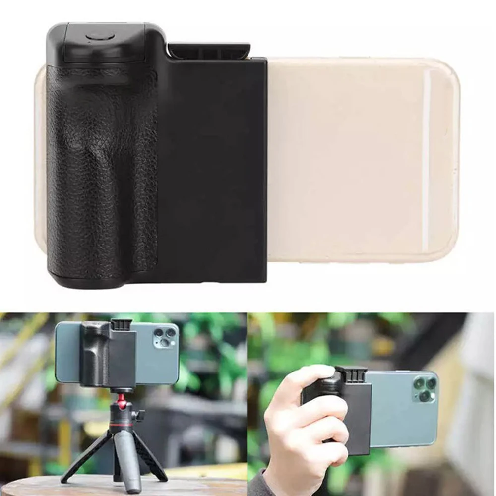 Wireless Bluetooth Selfie Booster Handle Grip Video Photo Stabilizer Holder For Iphone Android