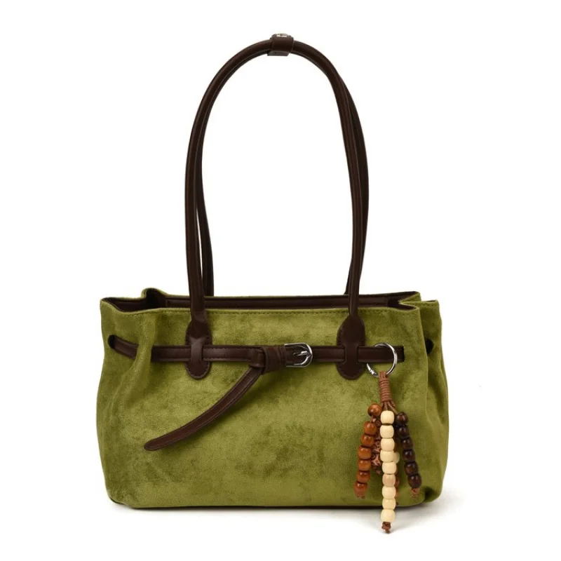 

Стильная винтажная сумка через плечо с уникальным буквенным логотипом и модной отделкой, идеально подходящая для бизнеса и пригородных поездок