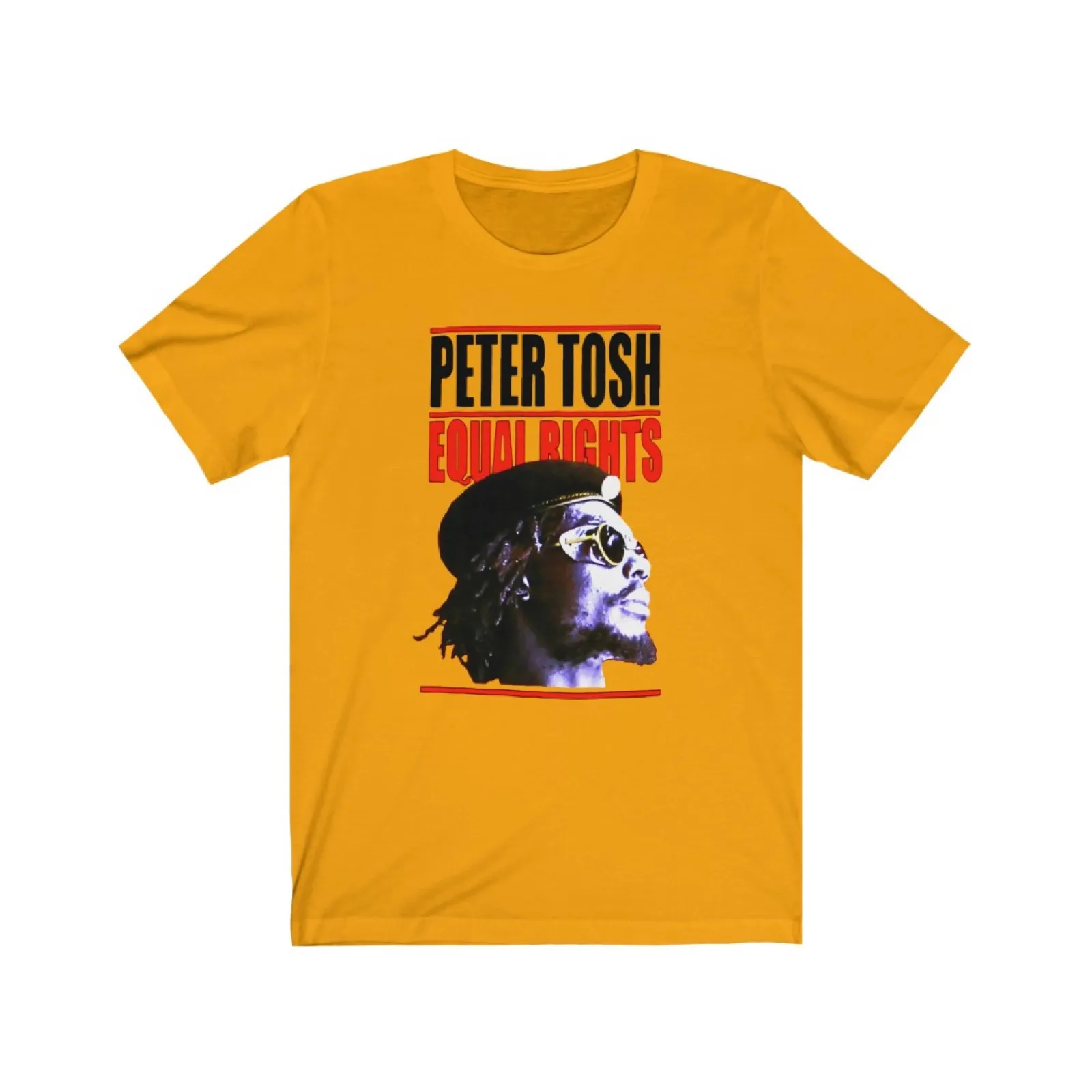 Peter Tosh Men T-shirt Yellow Short Sleeve All Sizes S to 5XL TA5315