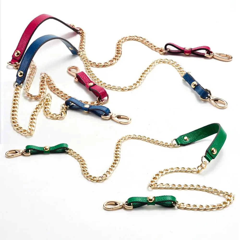1 قطعة 120 سنتيمتر حقيبة يد سلسلة حزام واحد حقيبة رافعة سلسلة حزام الكتف حقيبة سلسلة جلدية مكافحة ارتداء تنوعا المعادن ملفوفة سلسلة