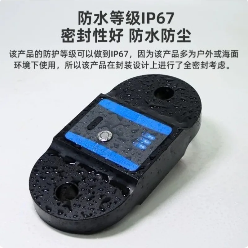Wireless Digital Electronic Tension Gauge, Weighing Sensor, Port Ship Crane Load Cell, 5T Lifting Hook Scale