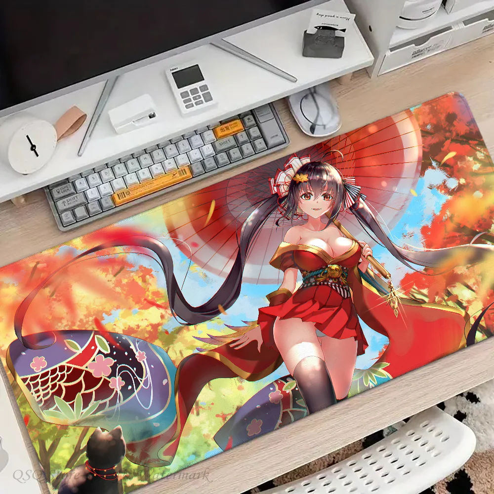 1pc Taihou A-Azur Lane Mouse Pad Desk Mat With Pad Gaming Accessories Prime Gaming XXL Keyboard Pad Padding Mat