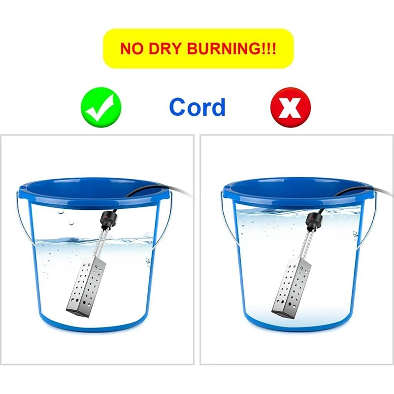 

Immersion Heater, Pool Heater Automatic Timer, Safe Pool Heating Immersion Heater,Perfect For Home