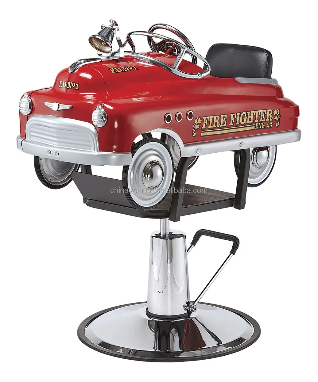 Children Barber Chair,Children's Hairdressing Chair,Hydraulic Metal Ergonomic Eco-Friendly,Hair Salon Beauty Furniture