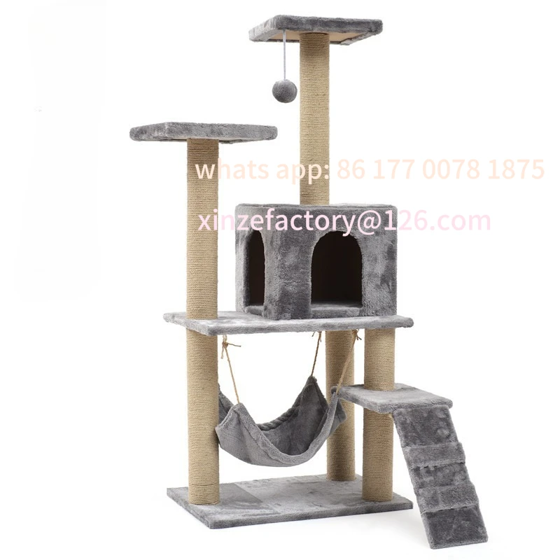 Customizable Cat Climbing Frame, Bed,  Scratcher,  Tree,  Supplies, Pet Toys, Space Capsule