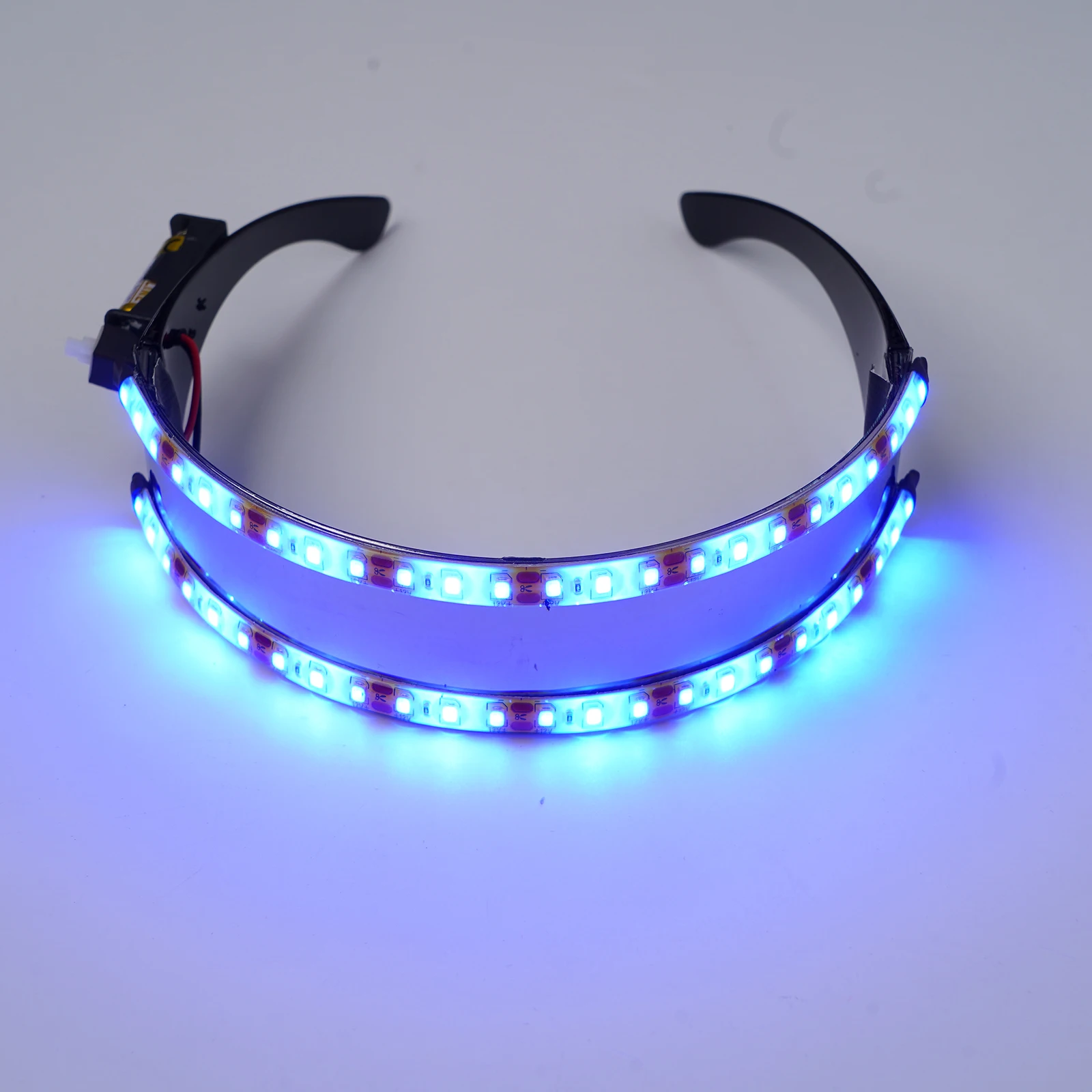 نظارات بإضاءة LED للجنسين، نظارات إبداعية، نظارات حفلات مضحكة للنوادي الليلية، عروض DJ للرقص في الملهى الليلي