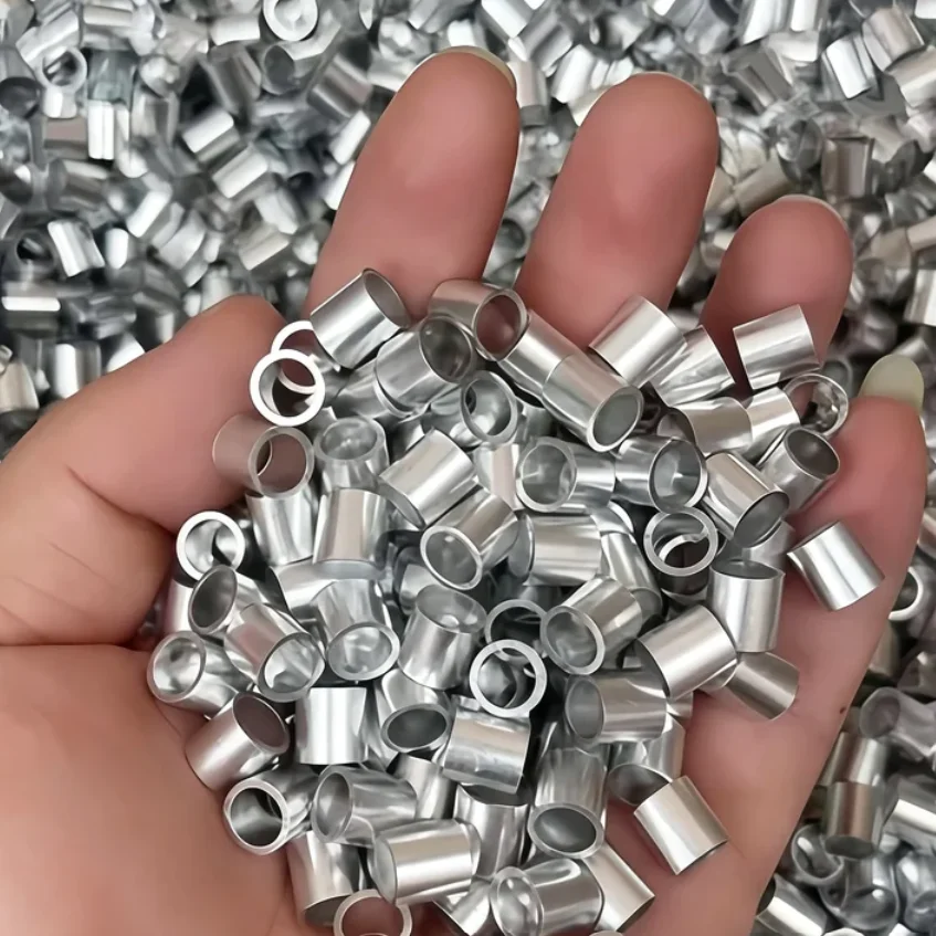10pcs M4 Aluminum Alloy Bushing Washer Unthreaded Round Hollow Standoff Spacer Gasket Sleeve OD 6-17 Length 1-30