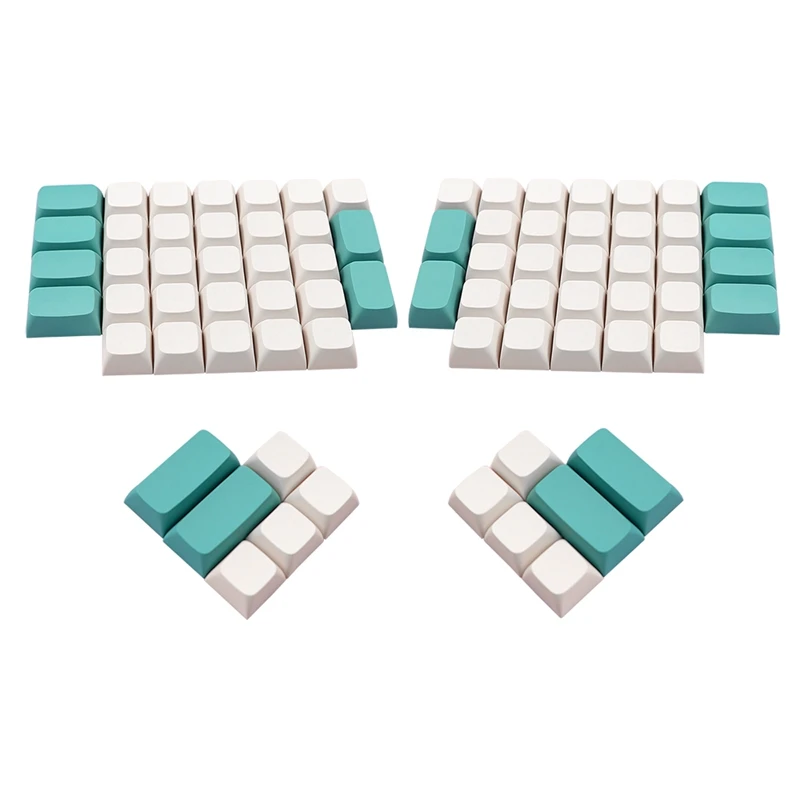 XDA Profile Ergodox Keycaps Pbt Blank Keycap For Ergodox MX Switches Mechanical Gaming Keyboard Key Cap