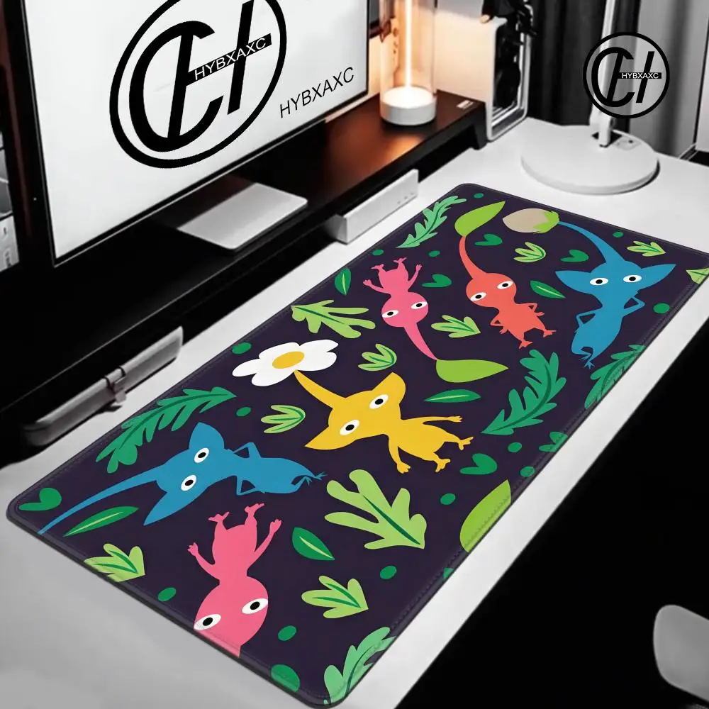 

Игра Pikmin в наличии, игровые мыши для ноутбука, размер коврика для мыши для большого игрового клавиатуры с блокировкой края, коврик для мыши HYBXAXC