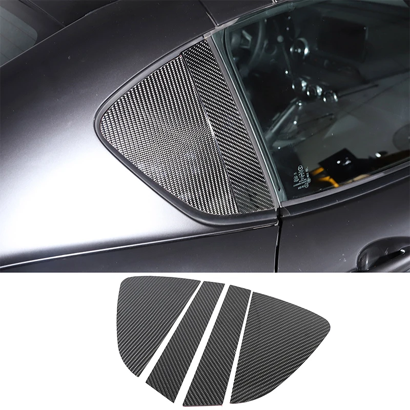 

Rear Window Triangle Glass Decoration Cover Trim Decal for Mazda MX-5 2016-2023 Car Accessories